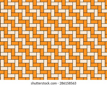 Abstract Parquet Background - Orange
