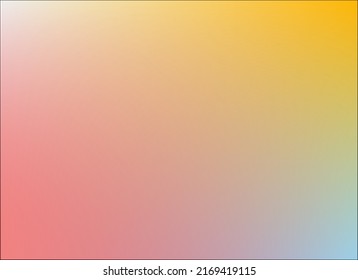 Abstract partially blurred gradient mesh background in multi color rainbow colors. Suitable for wallpaper, banner, website.
