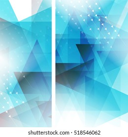 Abstract particle background