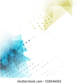 Abstract particle background