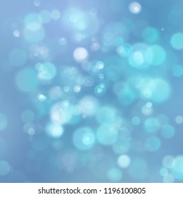 Abstract particle with blue background. EPS 10