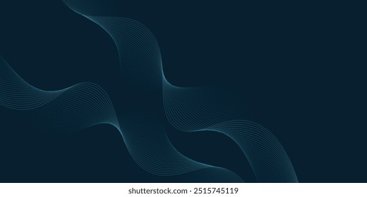 Abstract Particle Flowing Wave Design with Sharp Angles and Contrasting Colors, Ideal for Professional Branding, Web Design, and Digital Art Projects
