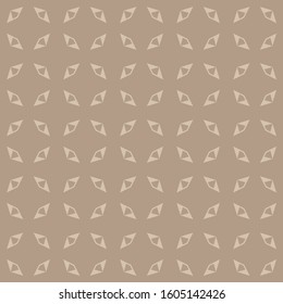 Abstract of particle seamless pattern vector. Design flakes beige on light brown background. Design print for illustration, textile, wallpaper, background. Set 2