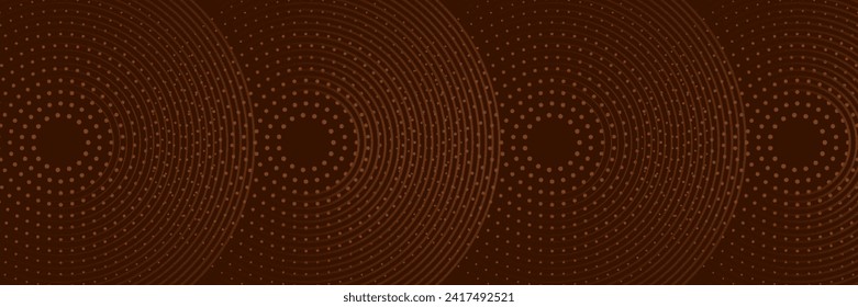 Abstract Particle Technology Background Design. Abstract wave moving point flow particles, high tech background design for brochure, flyer, magazine, business card, banner. Vector
