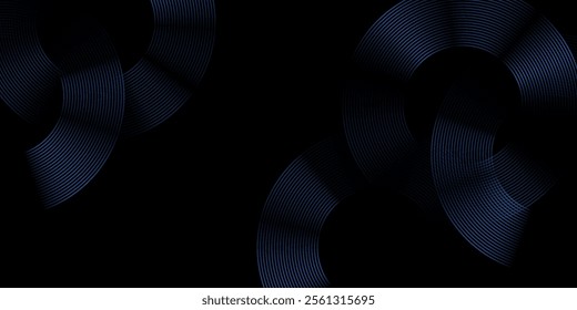 Abstract Particle Technology Background Design. Abstract wave moving point flow particles, high tech background design for brochure, flyer, magazine, business card, banner. Vector