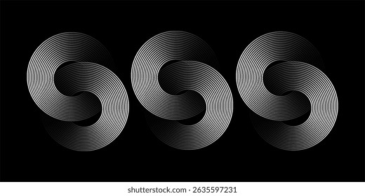 Abstract Particle Technology Background Design. Abstract wave moving point flow particles, high tech background design for brochure, flyer, magazine, business card, banner. Vector