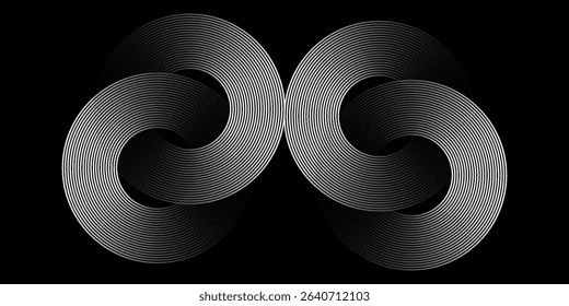 Abstract Particle Technology Background Design. Abstract wave moving point flow particles, high tech background design for brochure, flyer, magazine, business card, banner. Vector