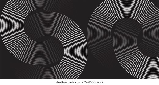 Diseño de fondo de Tecnología de partículas Abstractas. Partículas de flujo de punto móvil de onda Abstractas, diseño de fondo de alta tecnología para folleto, volante, revista, tarjeta de visita, Anuncio. Vector