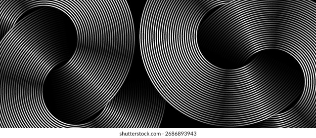 Tecnologia de partículas abstrata Projeto de fundo. Partículas abstratas do fluxo do ponto de movimento da onda, projeto de fundo de alta tecnologia para brochura, folheto, revista, cartão de visita, banner. Eps10