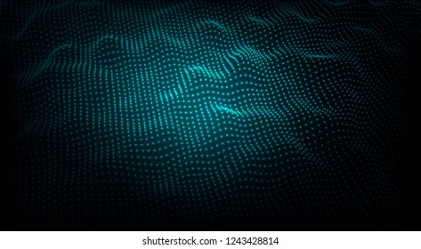 Abstract particle wave