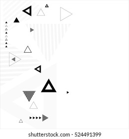 Abstract particles background