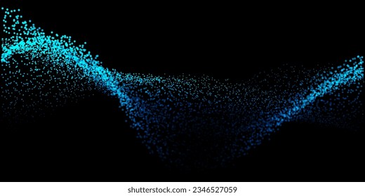 abstract, particles, blue, wave, light, technology, black, flowing, dots, wavy, fluid, artificial intelligence, background, color, concept, cosmic, data, digital, dot, dynamic, electric, electronics, 
