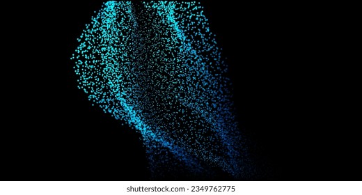 abstract, particles, blue, wave, light, technology, black, flowing, dots, wavy, fluid, artificial intelligence, background, color, concept, cosmic, data, digital, dot, dynamic, electric, electronics, 