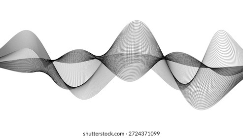 Abstract Particles wave element for Telecommunication design Analog frequency track equalizer background