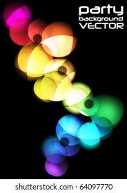 Abstract Party Background