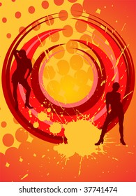 abstract party background - vector