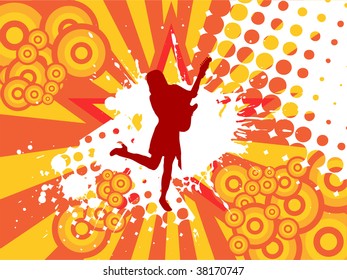 abstract party background - vector