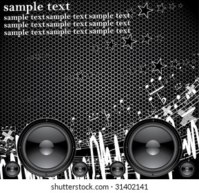 Abstract party design. Vector.