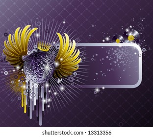 Abstract party design. Vector illustration.