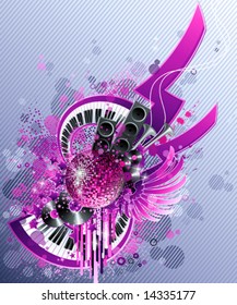 Abstract party design. Vector illustration.