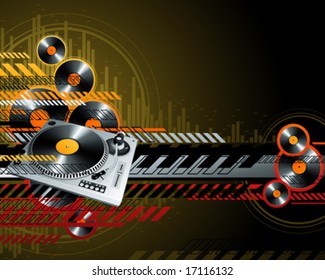 Abstract party design. Vector illustration.