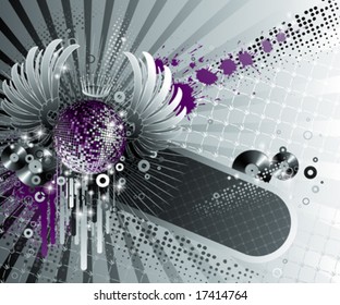 Abstract party design. Vector illustration.