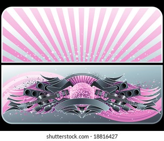 Abstract party design. Vector illustration.