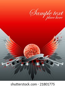 Abstract party design. Vector illustration.