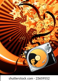 Abstract party design. Vector illustration.