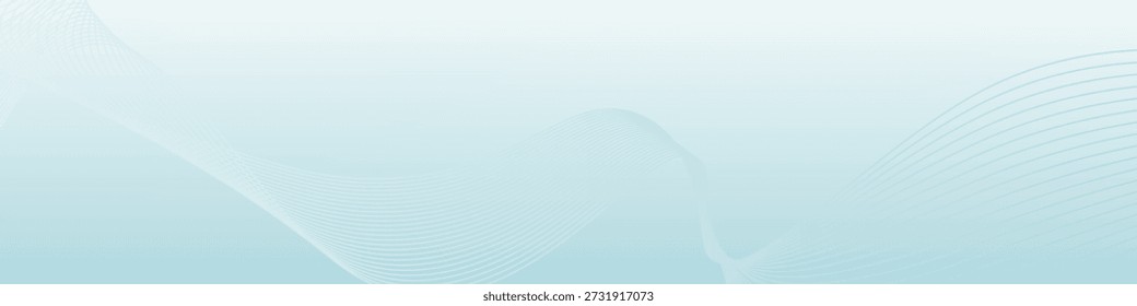 Abstractas fondo azul aqua pastel con ondas en la parte inferior y espacio libre en la parte superior EPS10