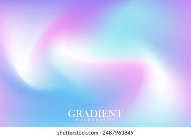 Abstract Pastel Background Design, creating a soft and calming visual effect, fluid shapes and gentle gradients