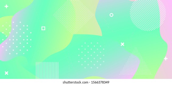 Abstract Pastel Background. Geometric Wave Cover. Pink Funny Layout. Hipster Summer Template. Memphis Pastel Background. Creative Child Booklet. Green Cool Placard. Memphis Pastel Poster.