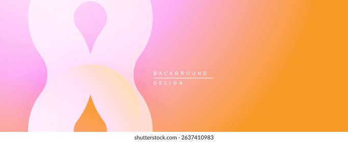 Abstract pastel background. Soft shapes blend, creating gentle gradient. Minimalist design evokes calm, modern aesthetic.
