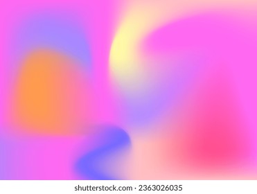 Resumen de fondo pastel, impresión colorida de tinte empatado. Ilustración vectorial.