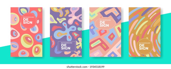 Abstract Pastel Background. Vectors for banners, covers, posters, websites, stories and patterns.