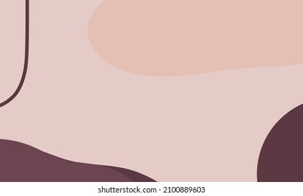 Abstract pastel backgrounds. Hand drawn various shapes and doodle objects. Contemporary modern trendy vector illustrations. Every background is isolated. Pastel colors
