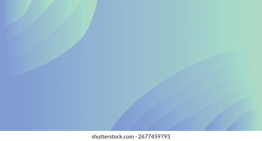 Abstract Pastel Blue, Green Gradient Background, Vector Illustration, EPS File, Soft Hues, Design Element