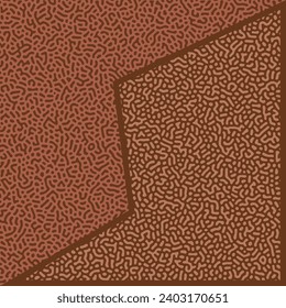 ABSTRACT PASTEL BROWN COLORFUL TURING PATTERN DESIGN BAKGROUND VECTOR GOOD FOR WALLPAPER, COVER,POSTER 