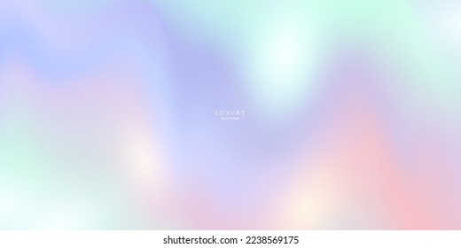 Abstract pastel color background design soft template vector illustration
