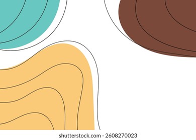 Abstract pastel color background. Liquid style. Minimalist artwork poster. design for web banner, wallpaper, fabric print 