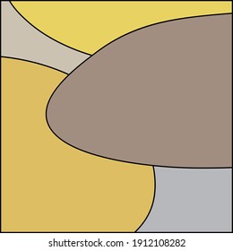 Resumen de fondo de color pastel. Ilustración vectorial. Patrón.