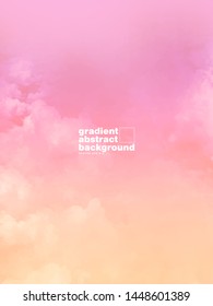 abstract pastel color cloudy sky. sunset background. eps 8