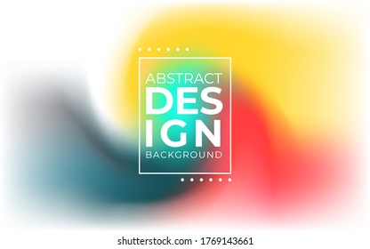 Abstract pastel color green, red, yellow blurred background, smooth texture color, shiny bright pattern, banner or graphic image. Bright colors. Multicolor Vector Illustration.