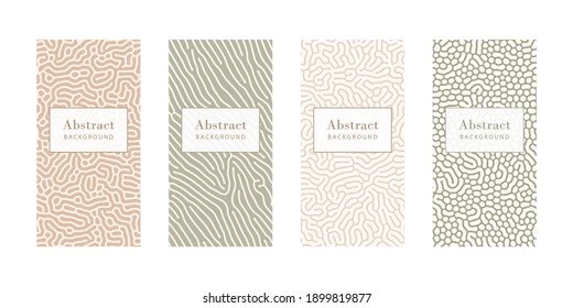 Abstract pastel colored background. Organic background. Abstract pastel patterns for social media banner, poster, invitation, brochure. Trendy graphic shapes patterns. Vector illustration