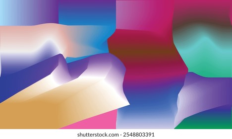 Abstract pastel colorful background vector. Smooth 