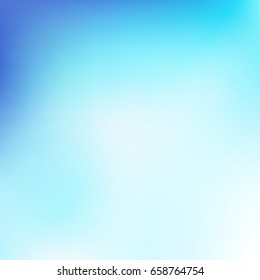 Abstract pastel colorful background vector. Soft blue blur blending color.