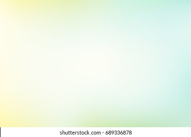 Abstract pastel colorful background vector 
Smooth green   soft blue   yellow blending color 