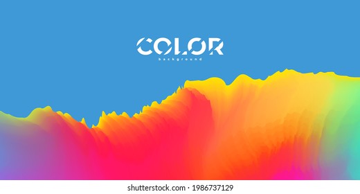 Abstract Pastel colorful gradient background Ecology concept for your graphic design,