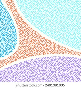 ABSTRACT PASTEL COLORFUL TURING PATTERN DESIGN BAKGROUND VECTOR GOOD FOR WALLPAPER, COVER,POSTER 