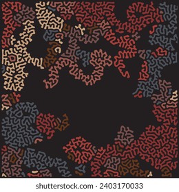 ABSTRAKTER PASTEL FARBSCHÖNER TURPATTERN DESIGN DUNKER HINTERGRUND VEKTOR GUT FÜR WALLPAPER, COVER, POSTER 